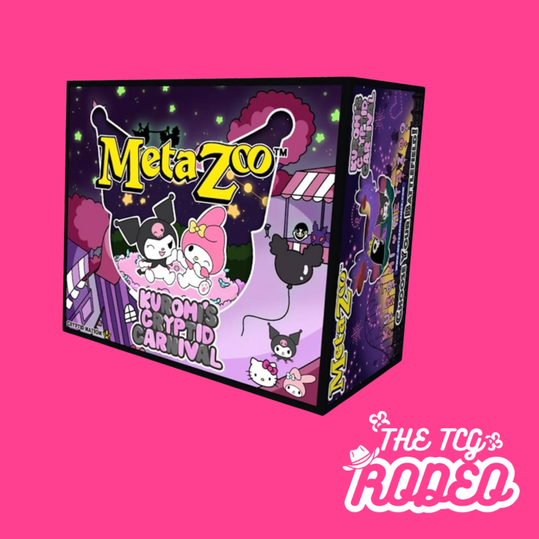 MetaZoo Kuromi's Cryptic Carnival Booster Pack The TCG Rodeo MetaZoo Kuromi's Cryptic Carnival Booster Pack The TCG Rodeo