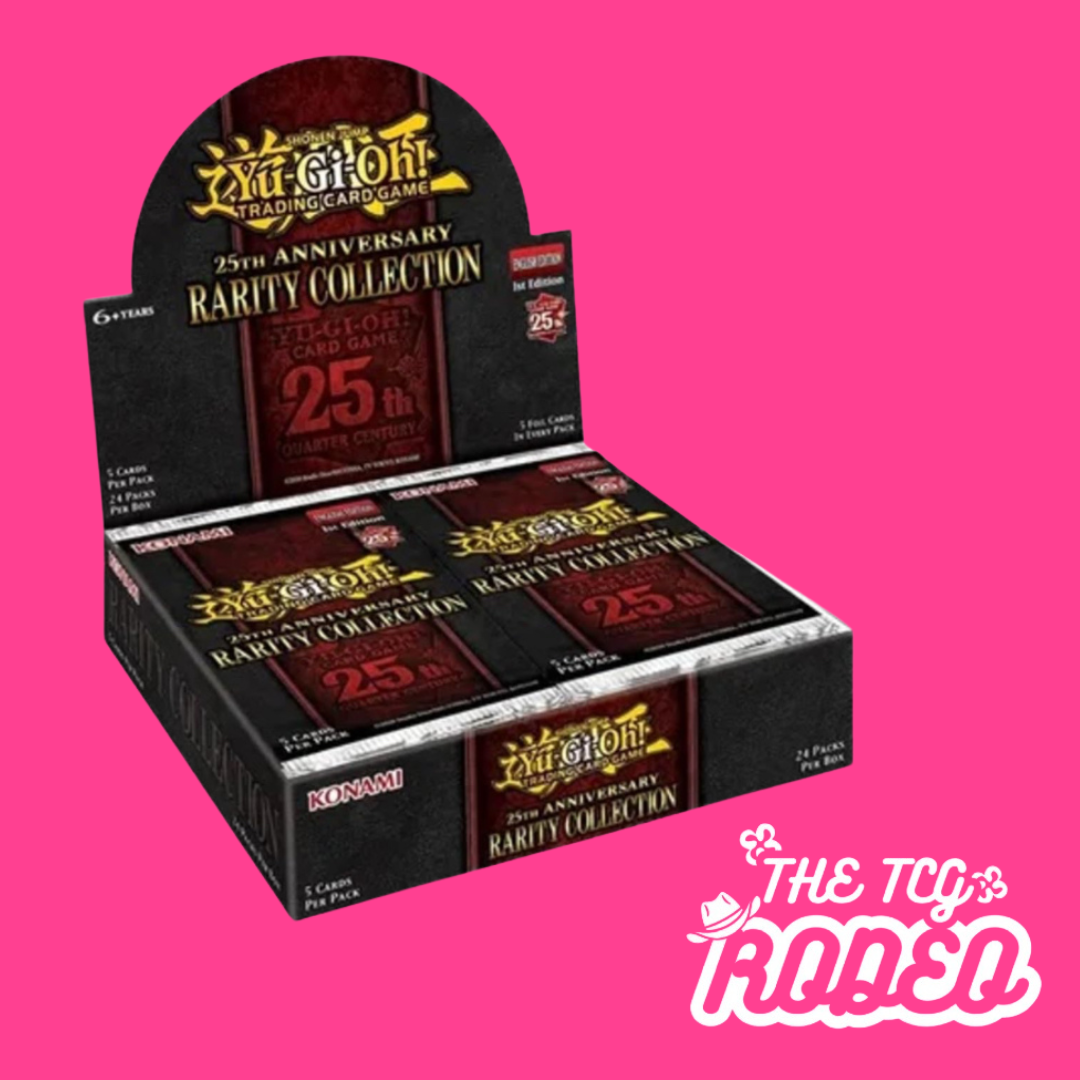 25th anniversary rarity collection booster box msrp Yugioh 25th Anniversary Rarity Collection Booster Pack – The TCG Rodeo