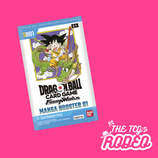 NEW - DBZ Manga Booster 01 English - Booster Pack